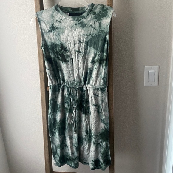 NWOT - Cynthia Rowley tie dye green size XS dress - Picture 1 of 5